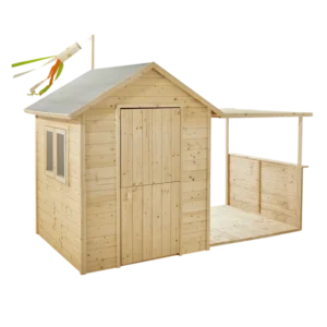 Domek ogrodowy dla dzieci zugenie 239x121x162 cm soulet